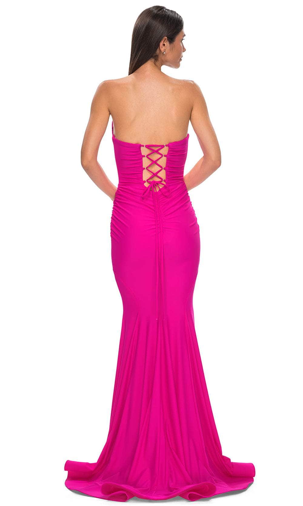 La Femme 32872 - Strapless Mermaid Prom Gown - Image 12
