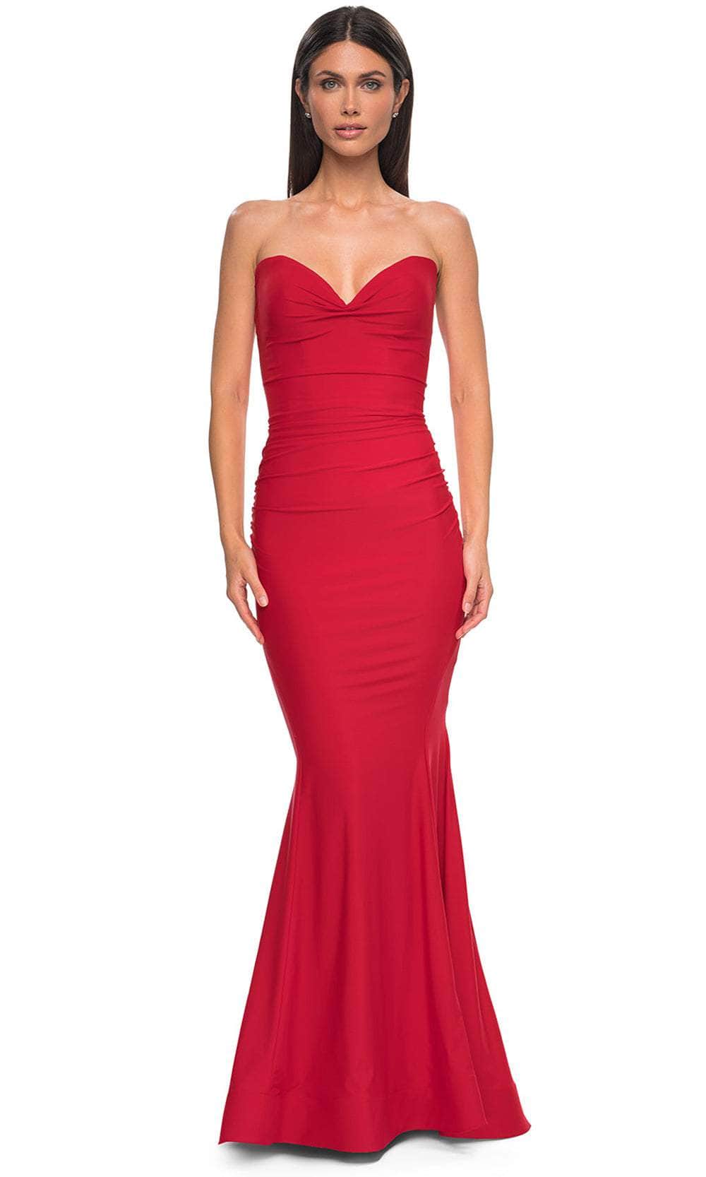 La Femme 32872 - Strapless Mermaid Prom Gown - Image 15