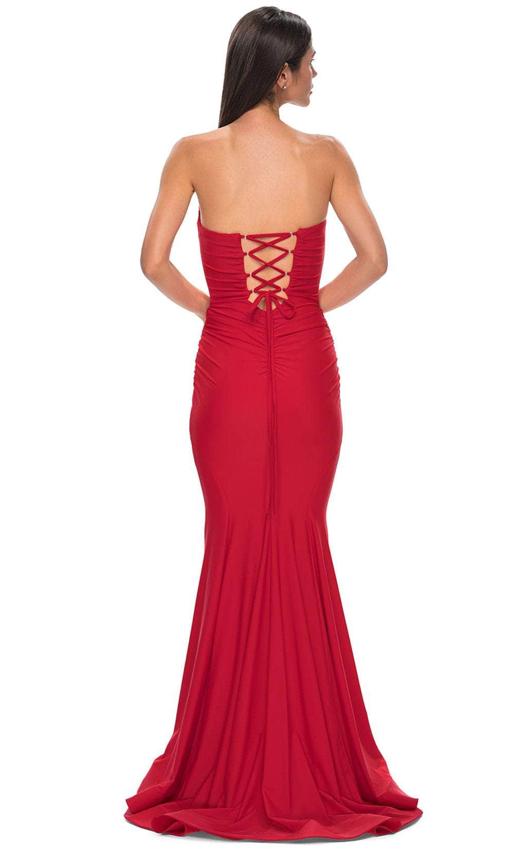 La Femme 32872 - Strapless Mermaid Prom Gown - Image 16