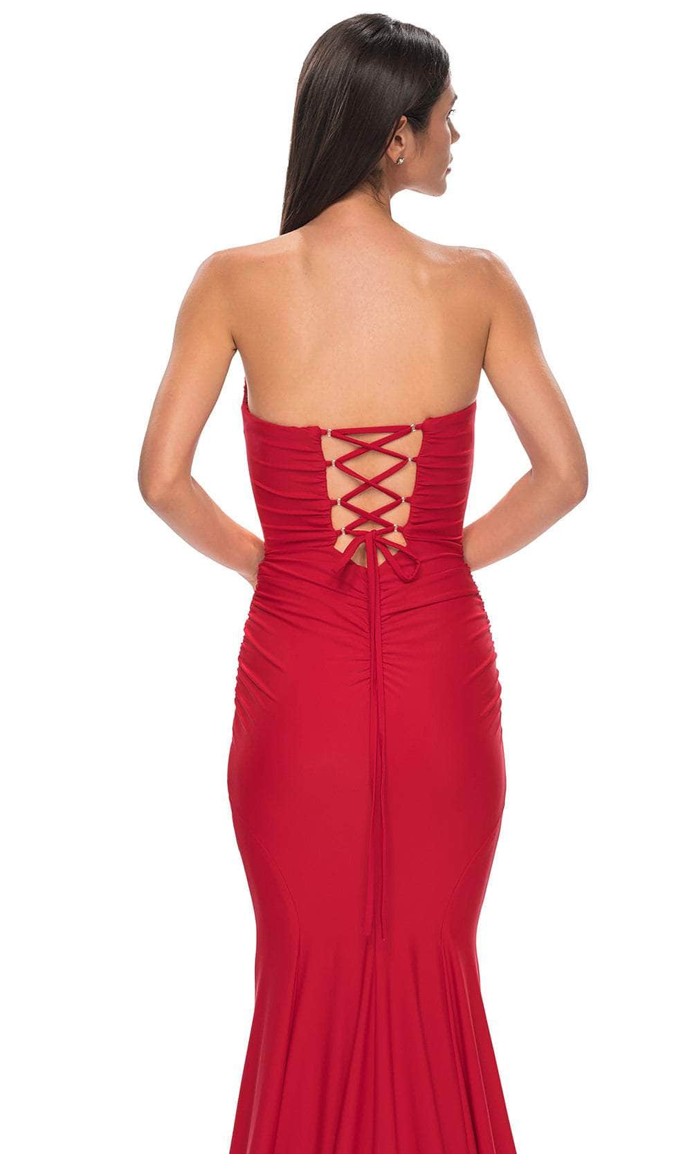 La Femme 32872 - Strapless Mermaid Prom Gown - Image 18