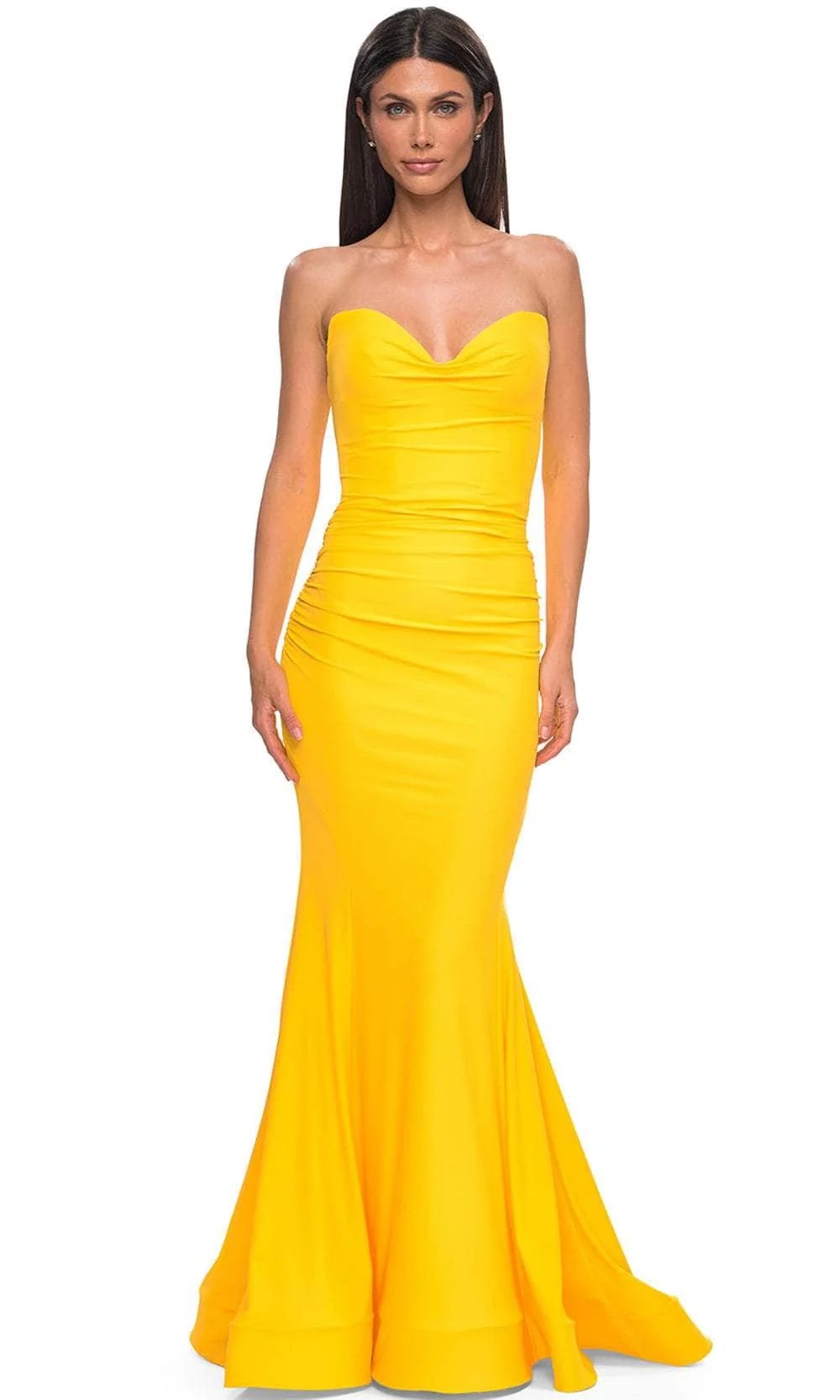 La Femme 32872 - Strapless Mermaid Prom Gown - Image 25