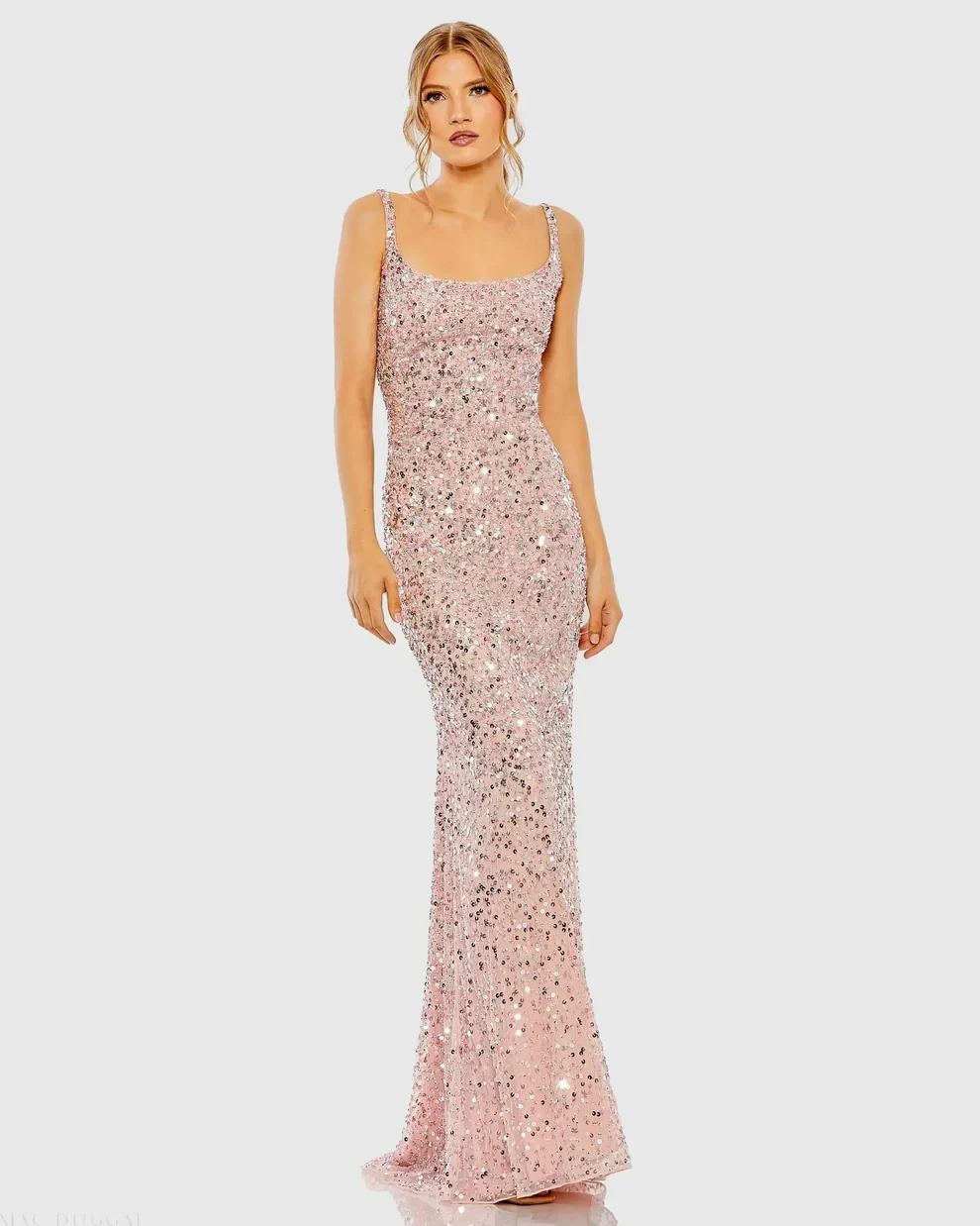 Mac Duggal - 10705 Sequined Evening Dress - Image 4