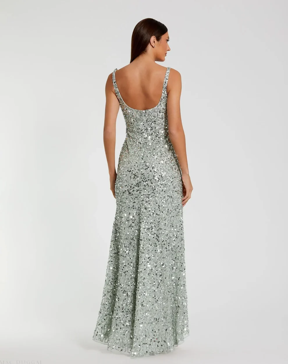 Mac Duggal - 10705 Sequined Evening Dress - Image 9