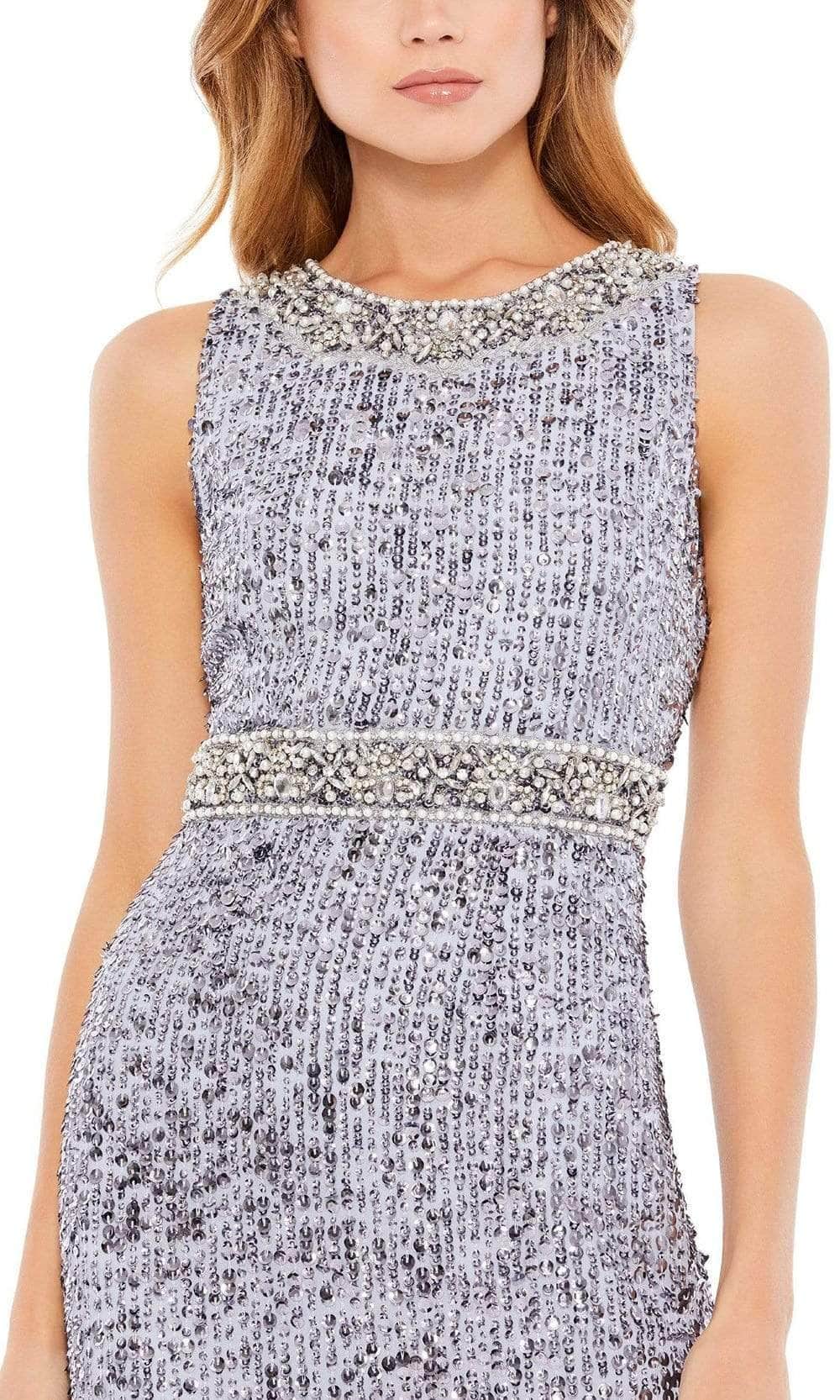 Mac Duggal 10739 - Sequin Ornate Sleeveless Dress - Image 8