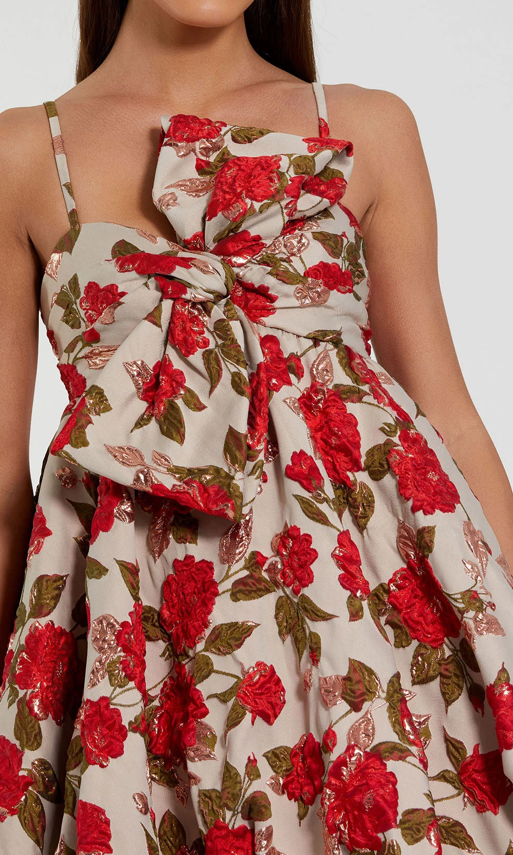 Mac Duggal 11822 - Sweetheart Bow A-Line Party Dress - Image 3