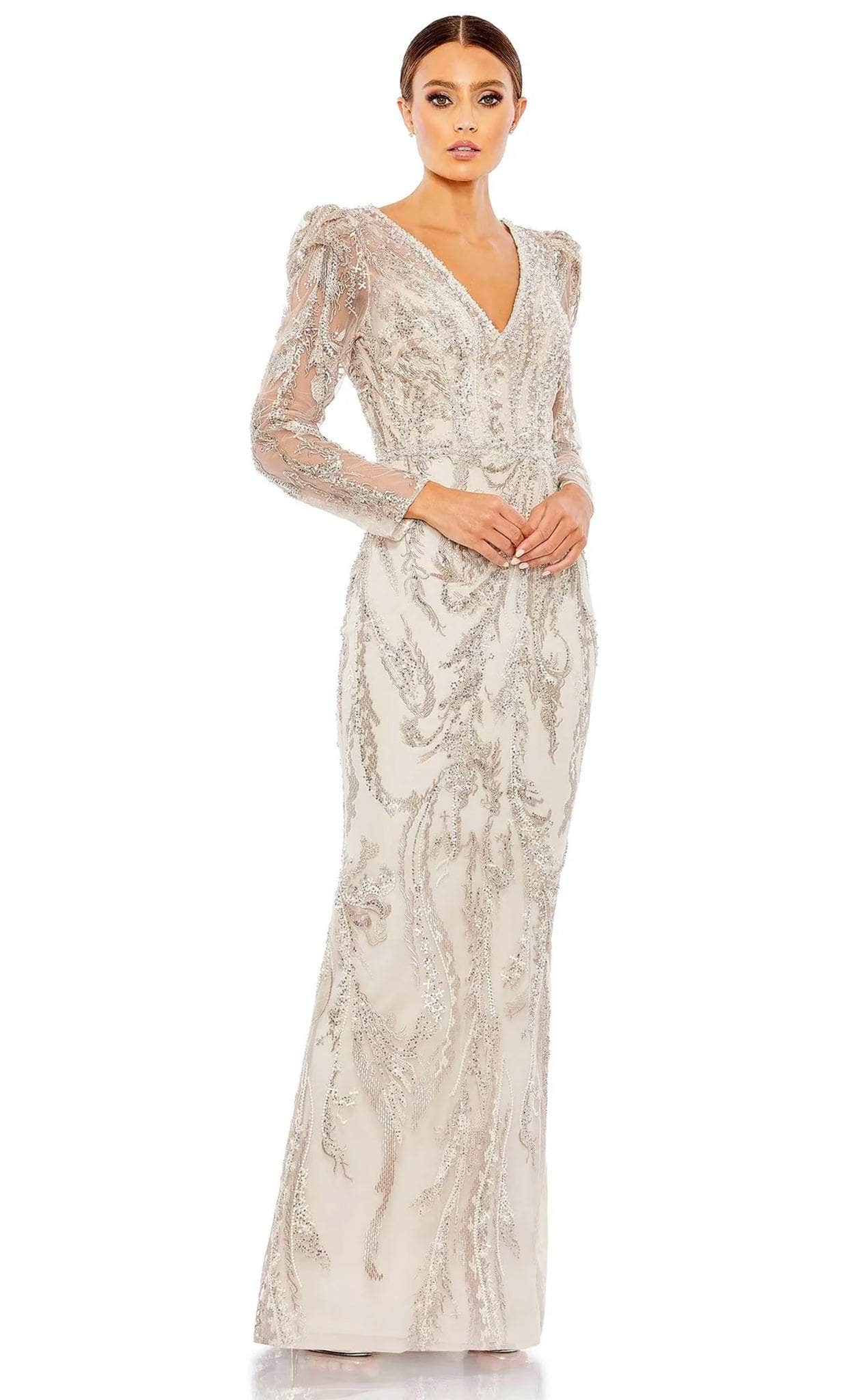 Mac Duggal 20349 - Beaded Gown - Image 3