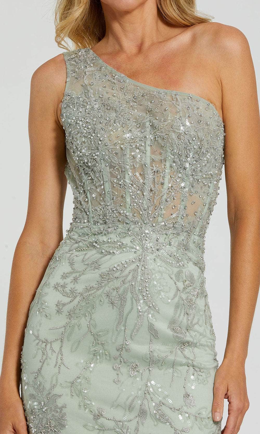 Mac Duggal 20543 - Beaded Long Evening Dress - Image 3