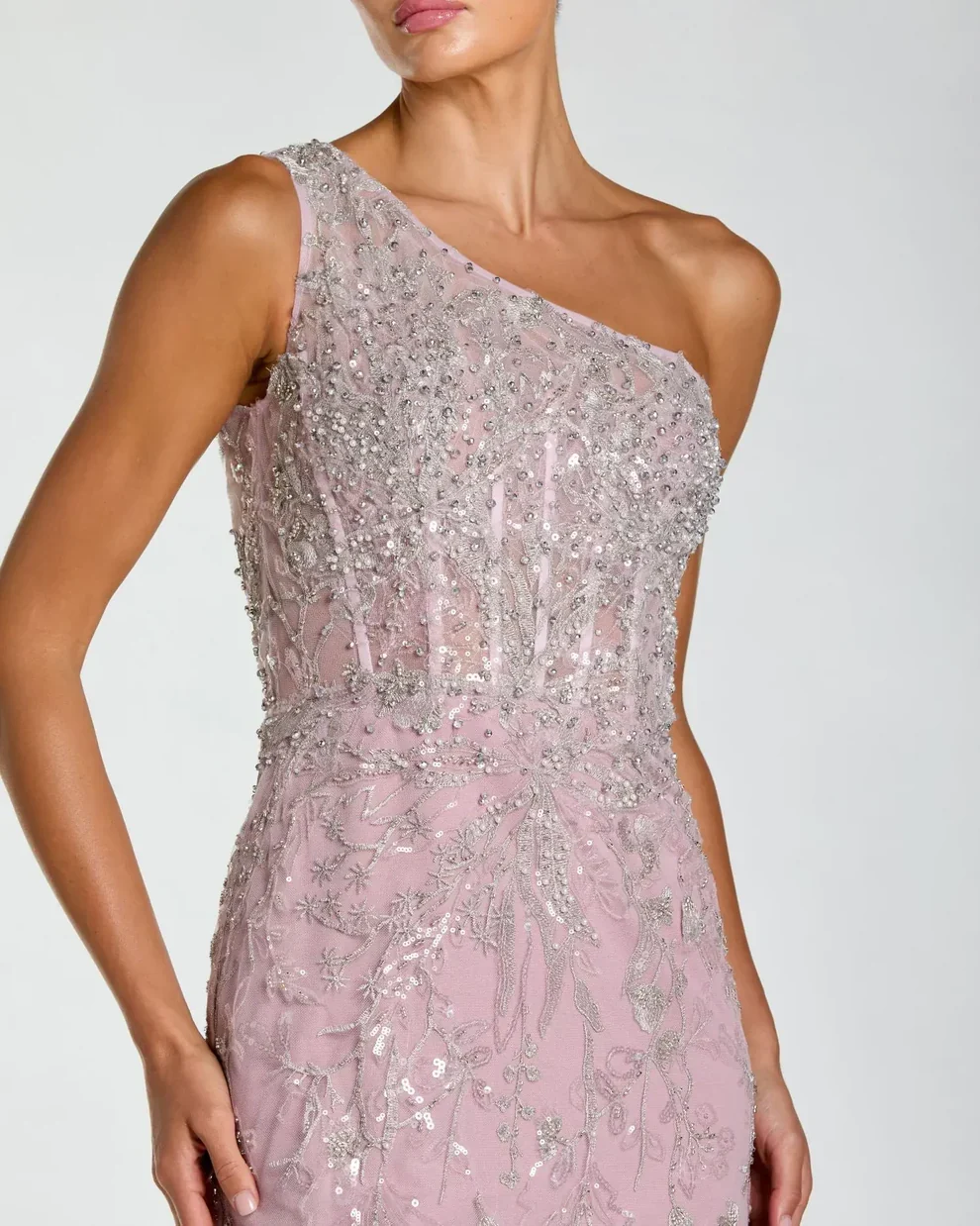 Mac Duggal 20543 - Beaded Long Evening Dress - Image 5