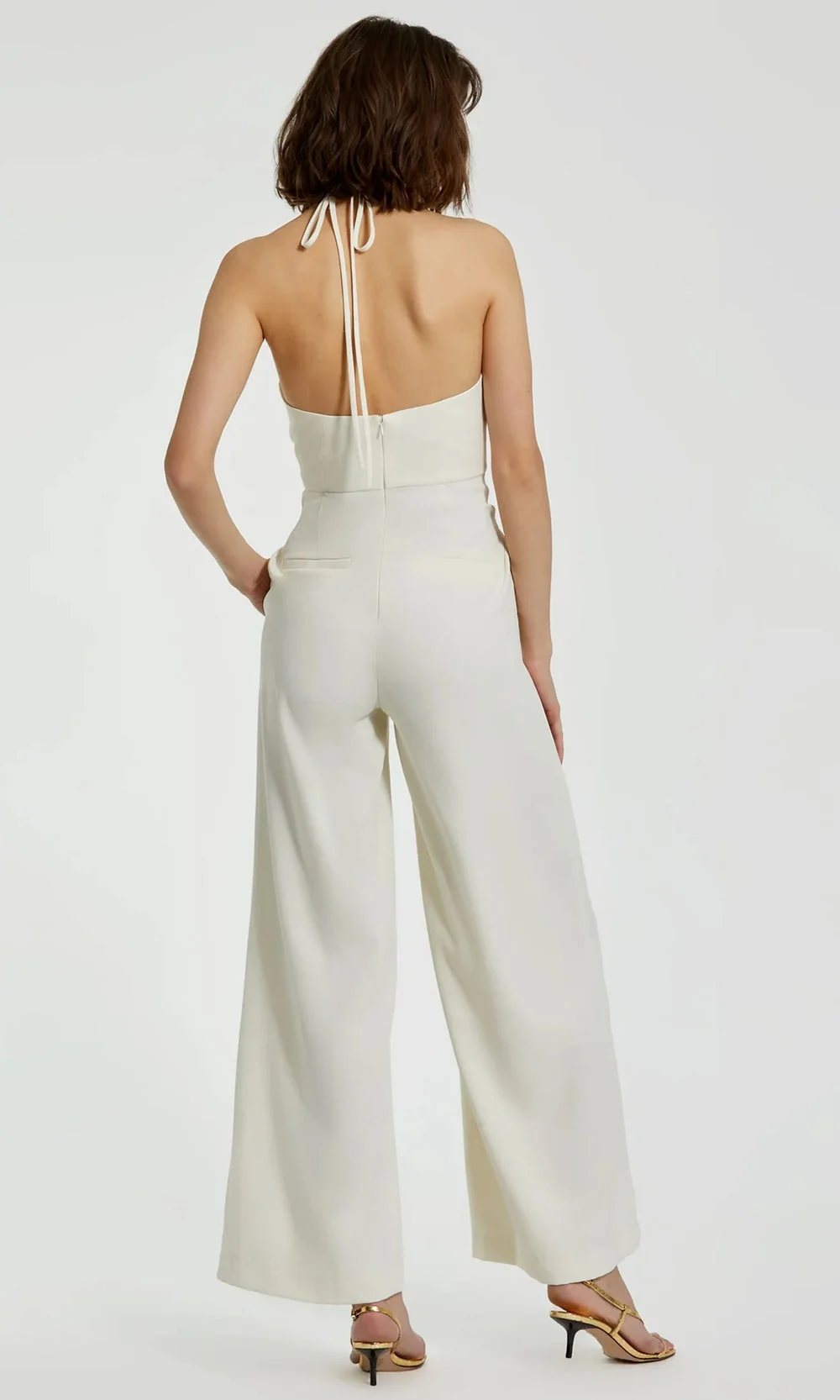 Mac Duggal 20934 - Halter Sleeveless Jumpsuit - Image 2