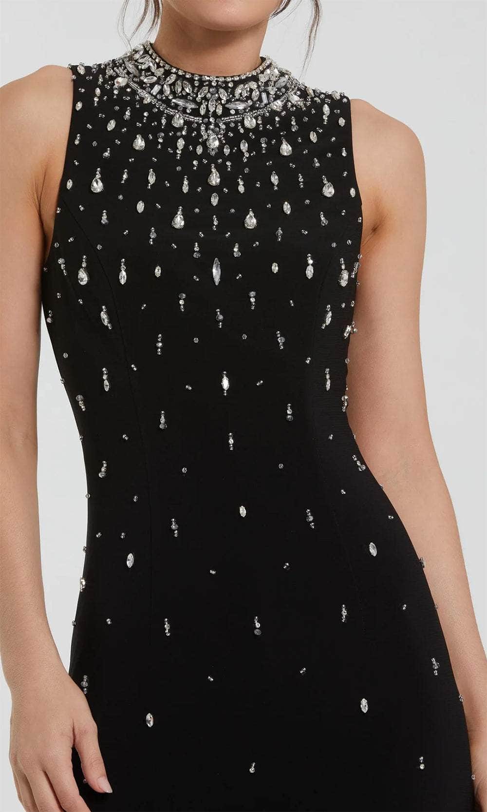 Mac Duggal 2260 - Beaded Sleeveless Prom Gown - Image 3