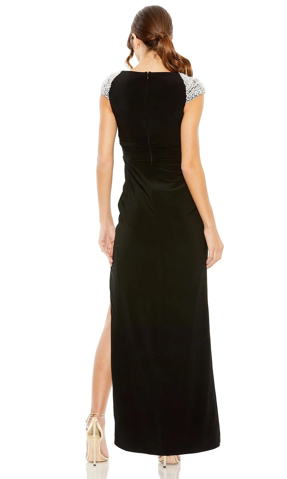 Mac Duggal 42069 - High Slit Sheath Evening Dress - Image 2
