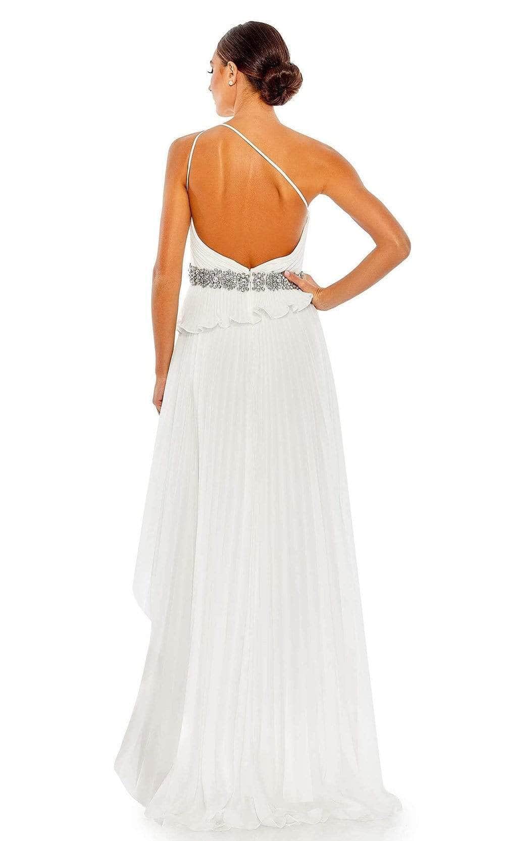 Mac Duggal - 49532 One Shoulder Hi-Low Evening Dress - Image 3