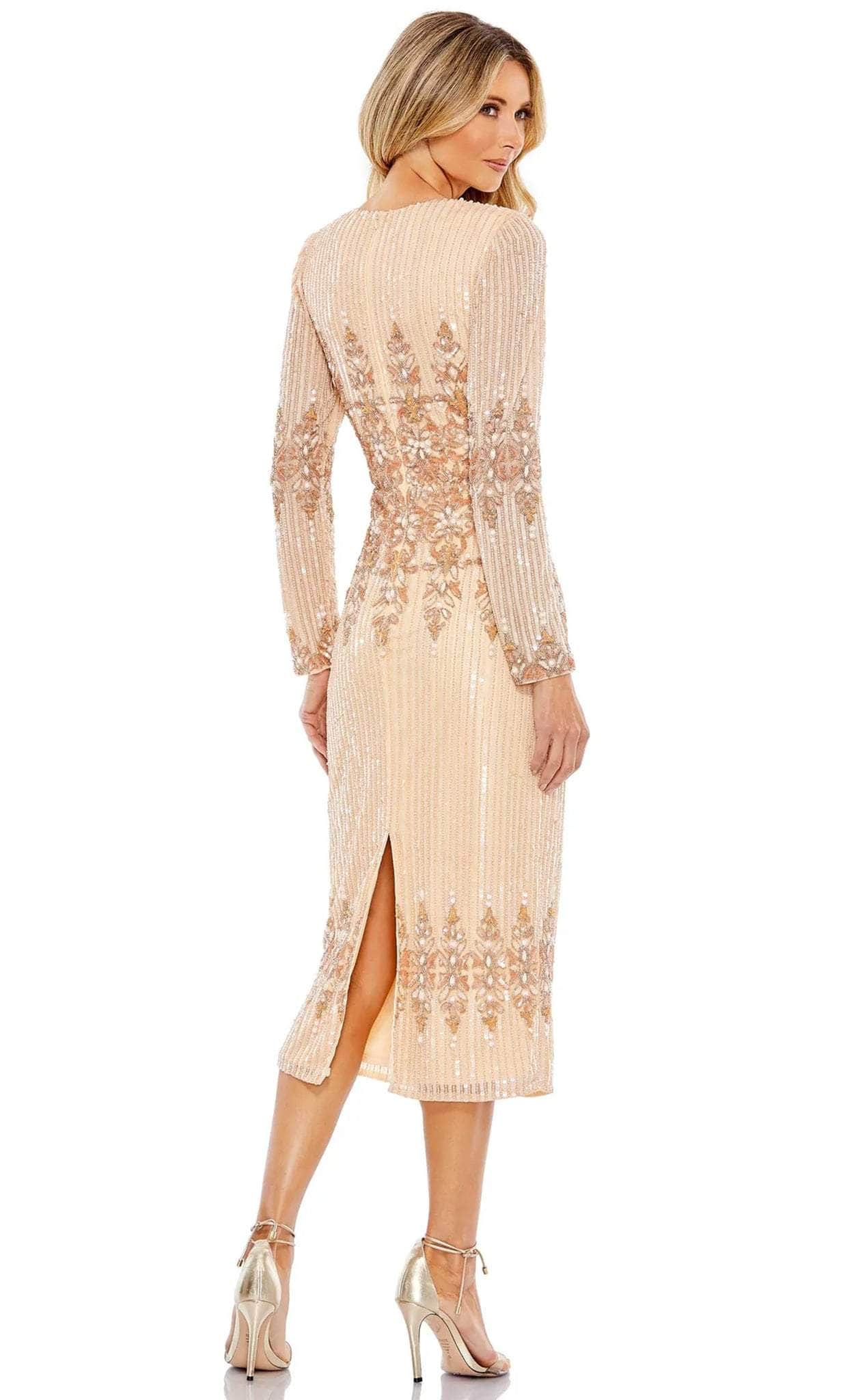 Mac Duggal 5576 - Knee-Length Sheath Dress - Image 5