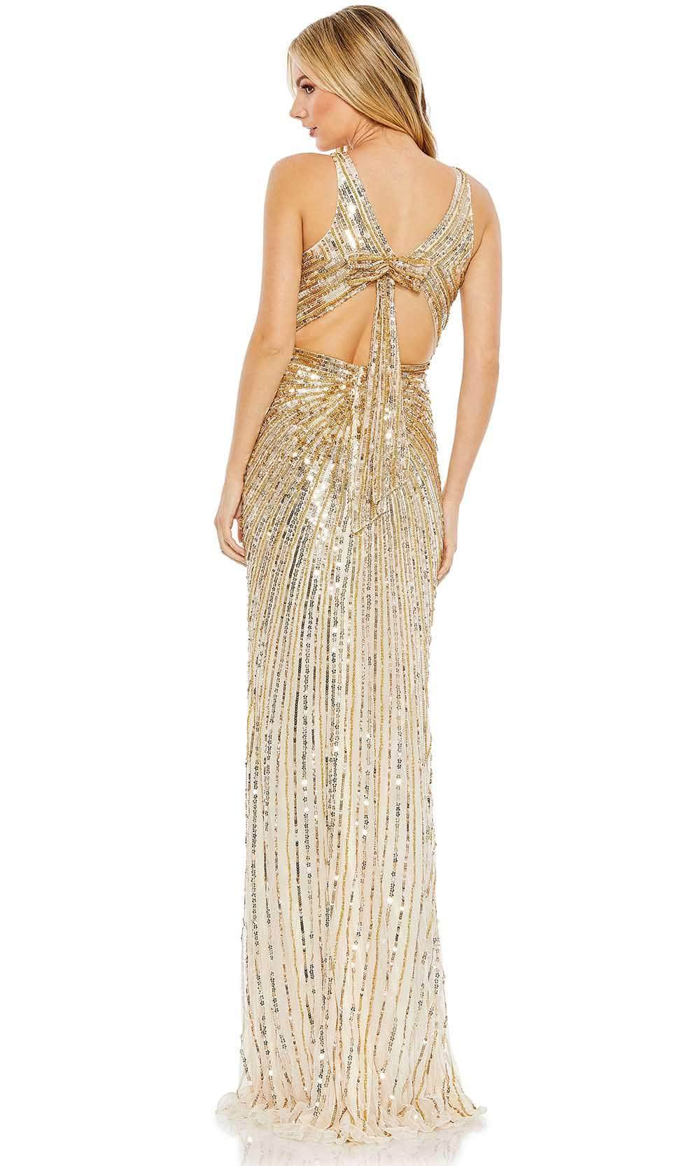Mac Duggal 5685 - Faux Wrap Dress - Image 2
