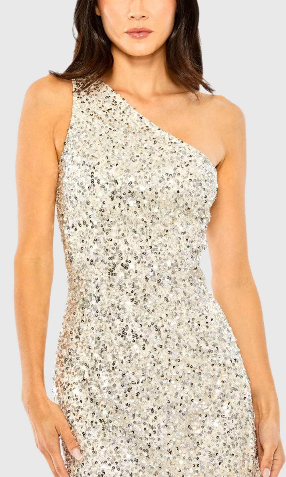 Mac Duggal 5930 - One-Shoulder Sequin Embellished Cocktail Dress - Image 3