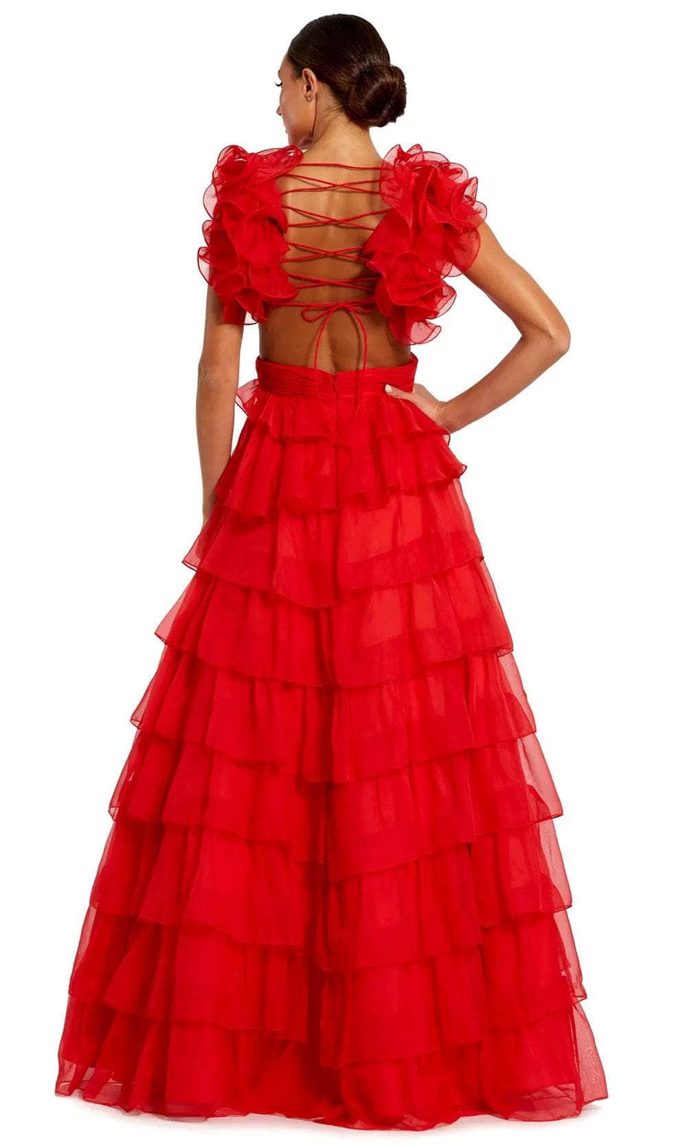 Mac Duggal 67959 - Tiered Evening Dress - Image 5