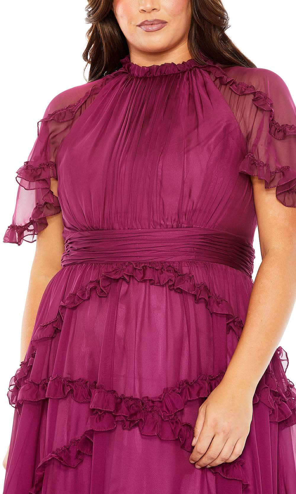Mac Duggal 68424 - Pleated Long Gown - Image 6