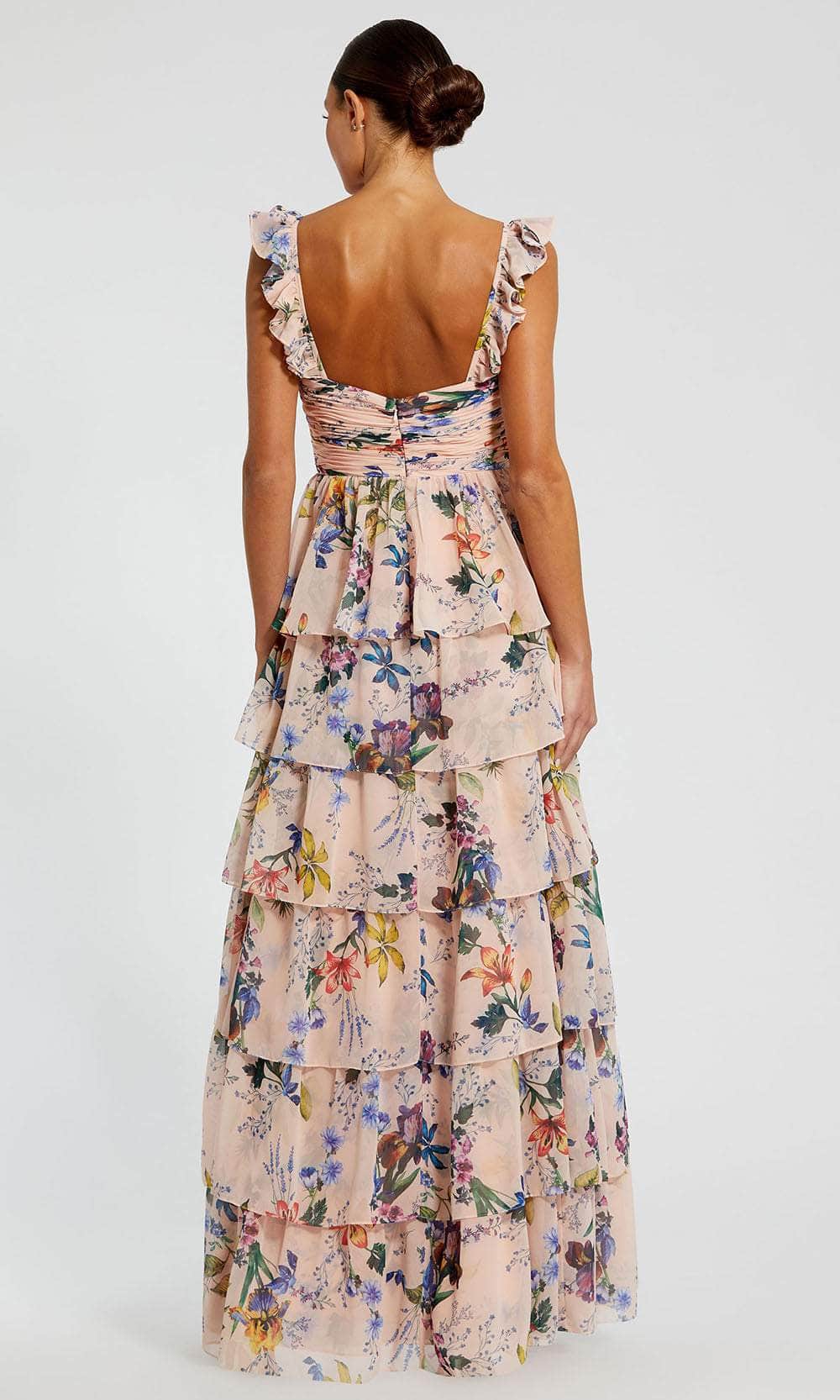Mac Duggal 68742 - Tiered Skirt Ruffle Dress - Image 2
