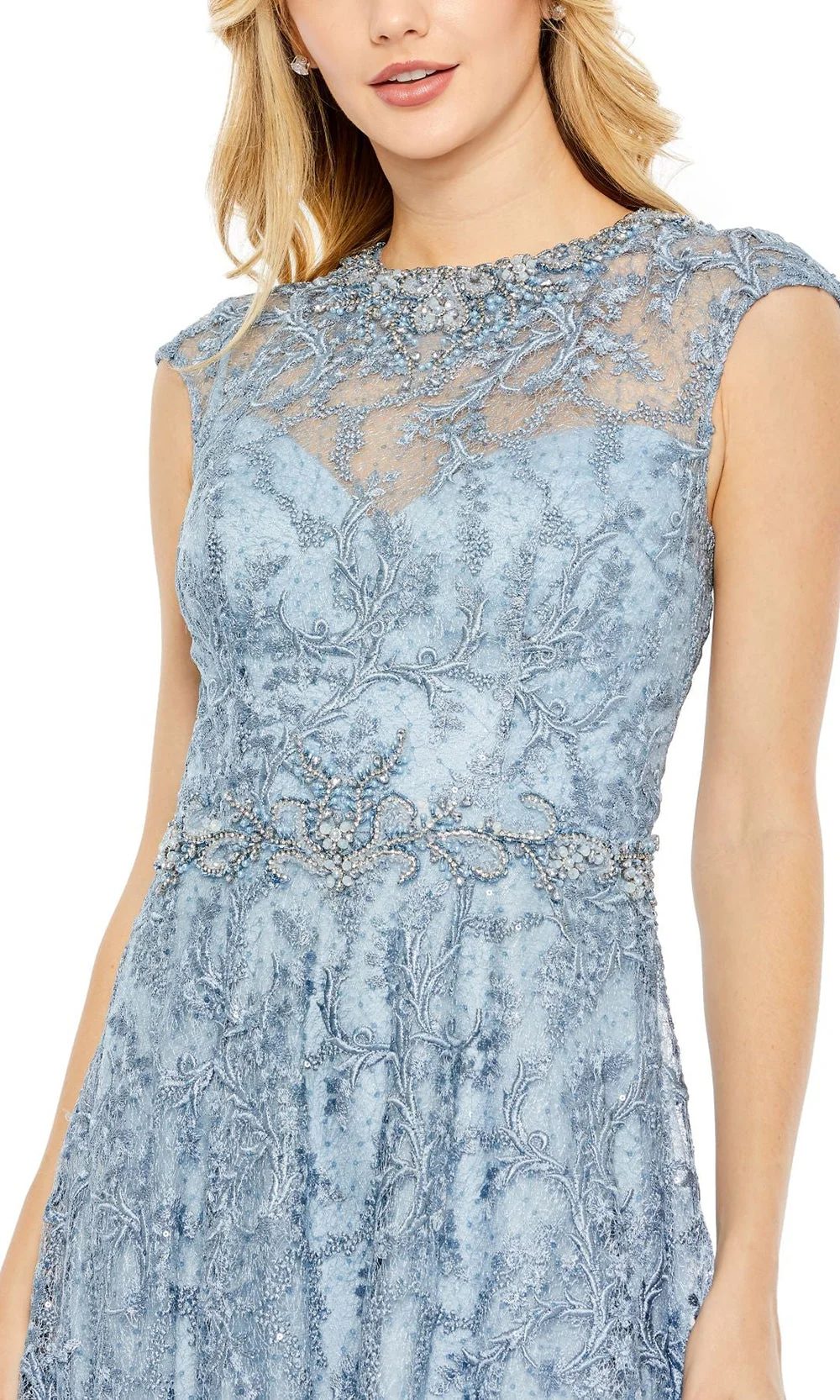 Mac Duggal 79430 - Beaded A-Line Evening Gown - Image 3