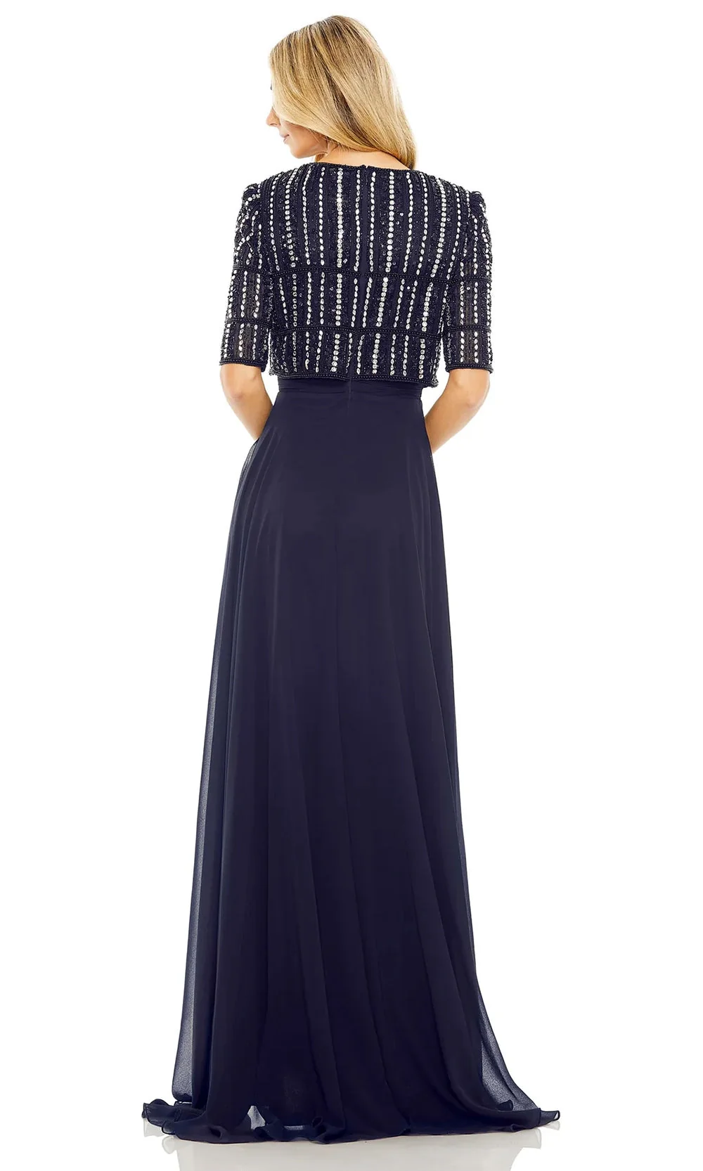 Mac Duggal 9180 - Beaded Evening Dress - Image 5