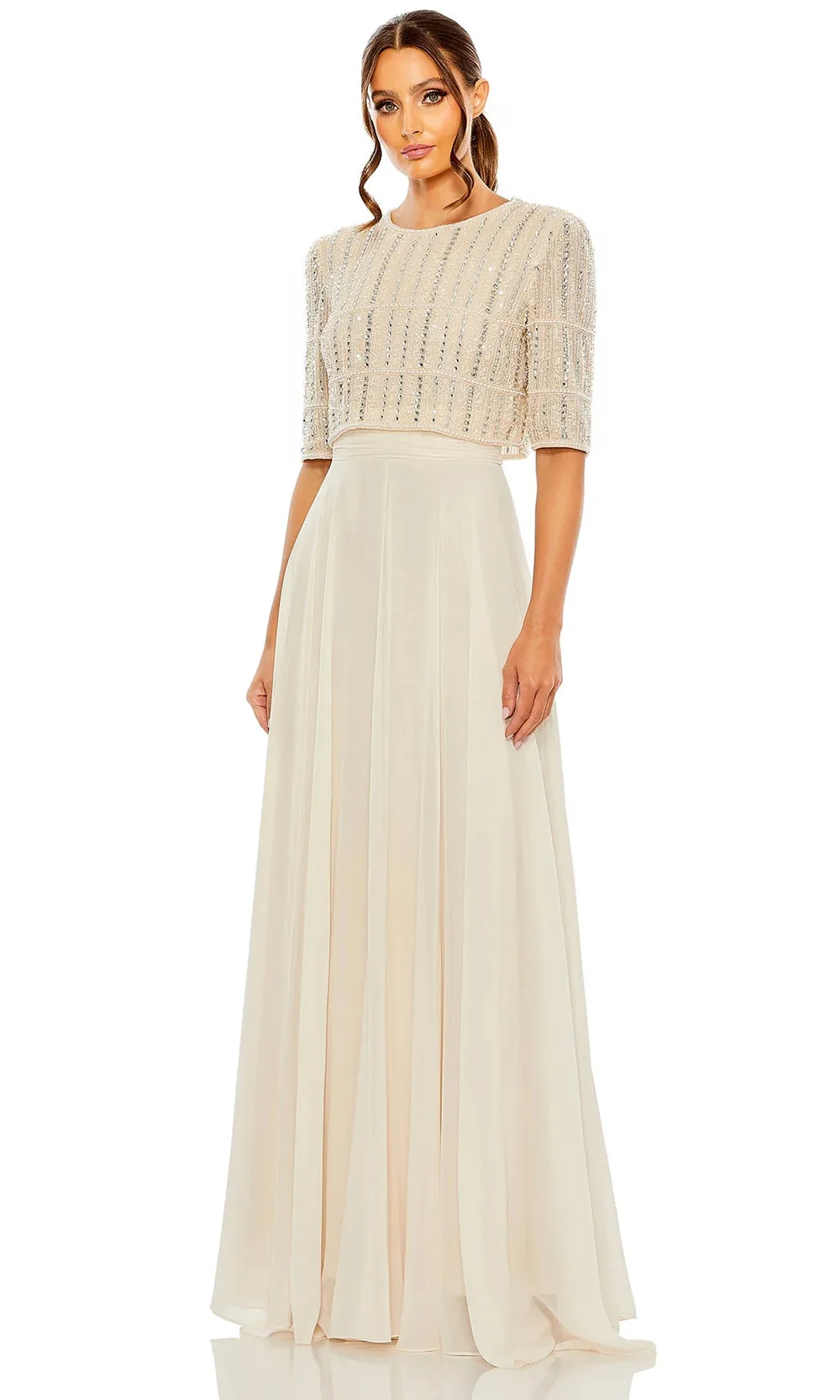 Mac Duggal 9180 - Beaded Evening Dress - Image 7