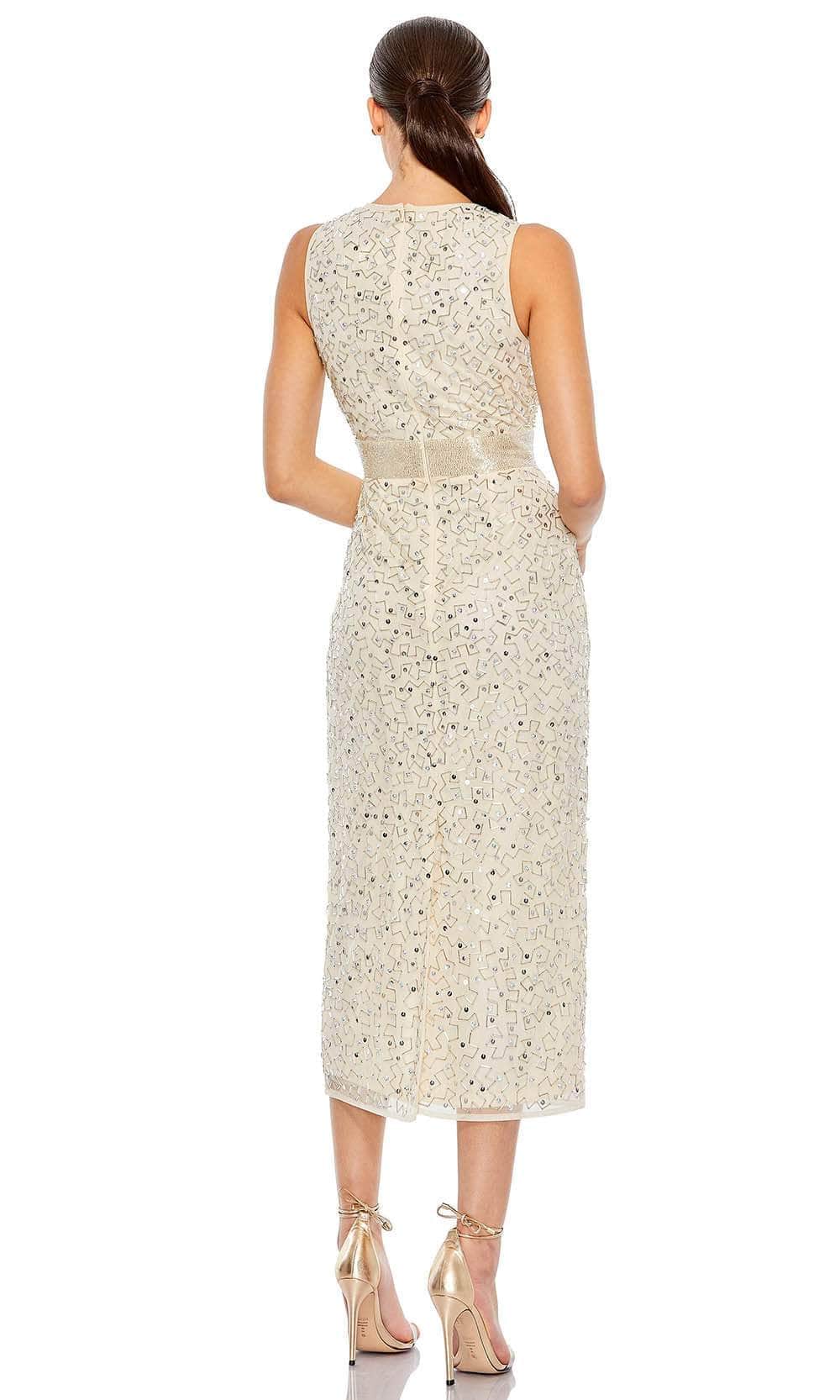 Mac Duggal 93758 - Geometric Beaded Dress - Image 9
