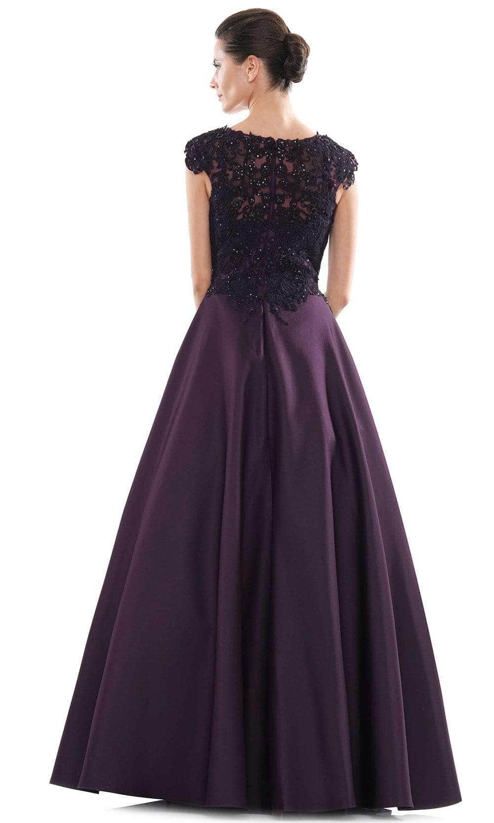 Marsoni by Colors MV1088 - Beaded Lace Top Ballgown - Image 2