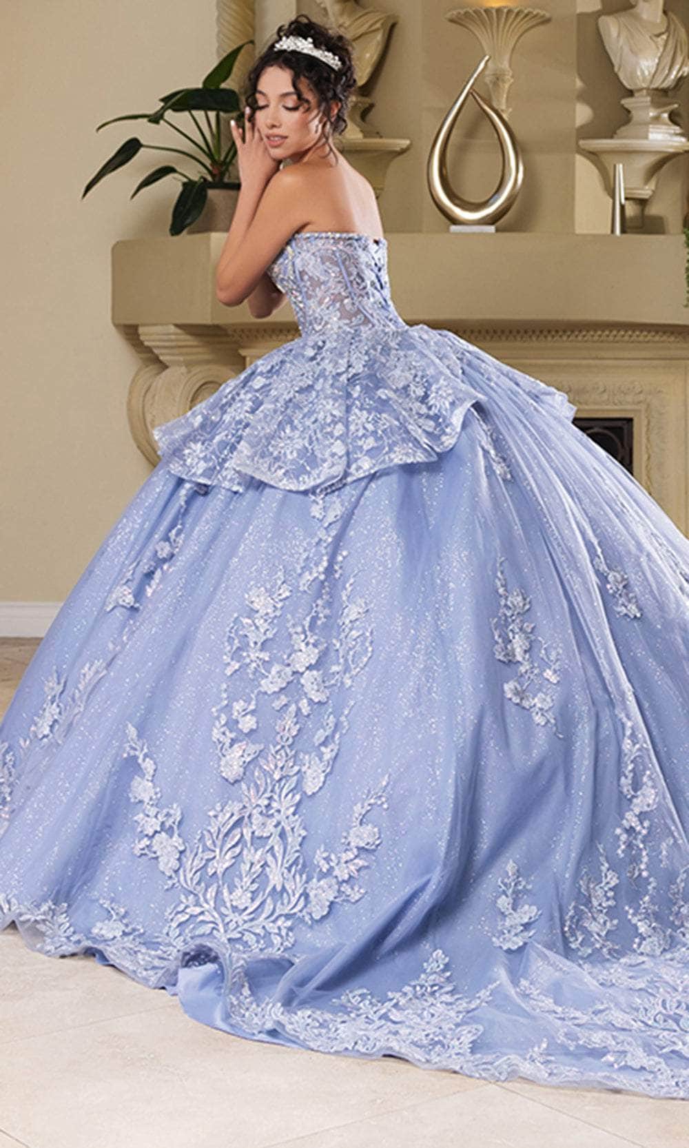 May Queen LK268 - Glitter Sweetheart Ballgown - Image 11