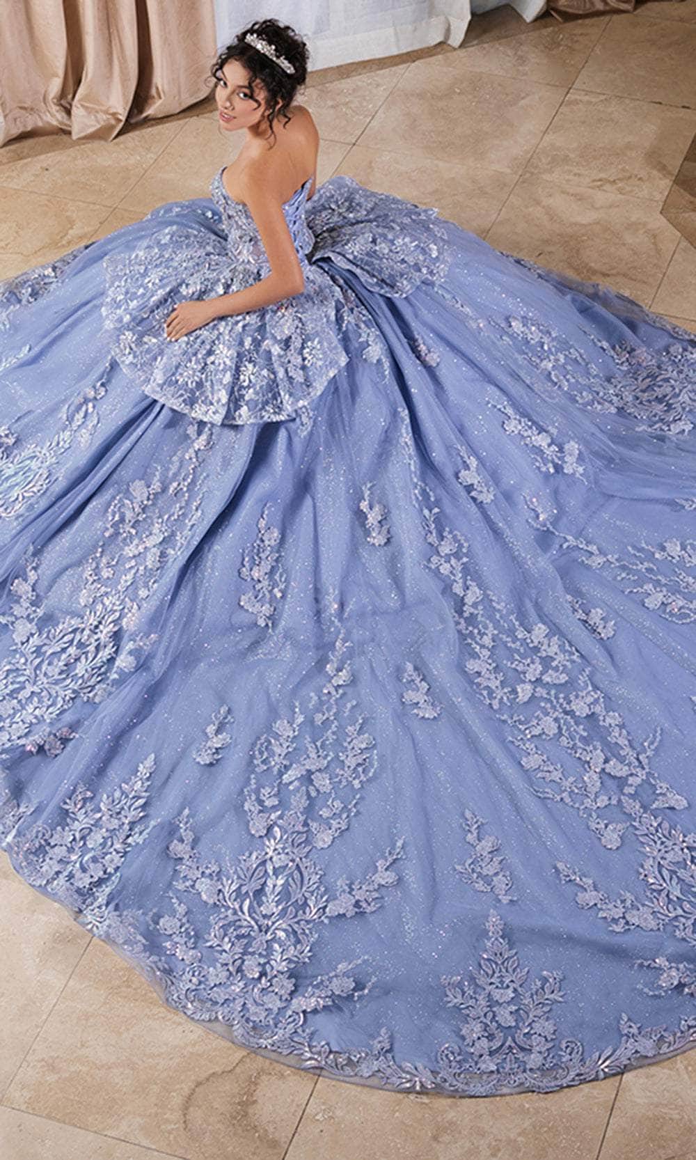 May Queen LK268 - Glitter Sweetheart Ballgown - Image 16