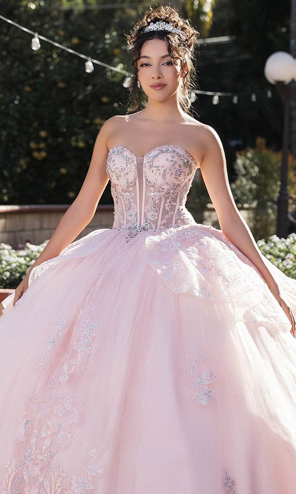 May Queen LK268 - Glitter Sweetheart Ballgown - Image 8