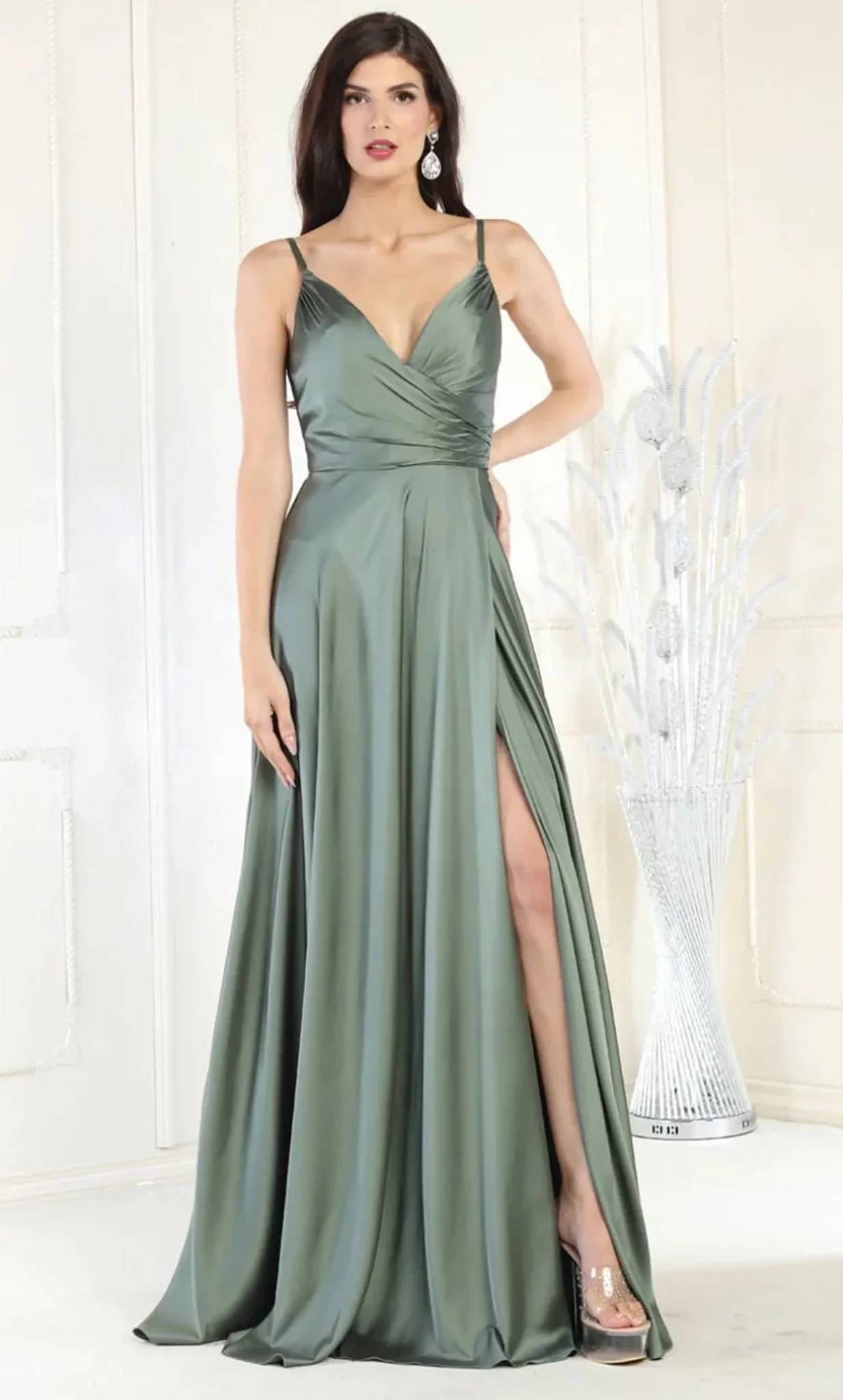 May Queen MQ1945 - A-Line Prom Dress - Image 12
