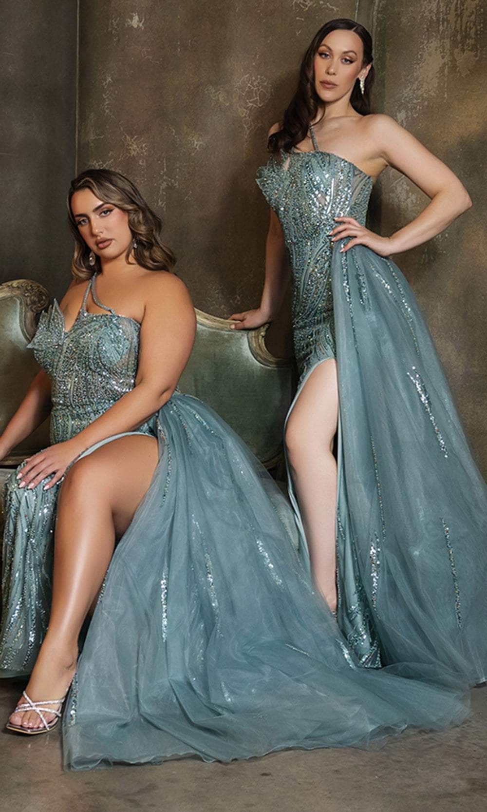 May Queen RQ8177 - Fitted Sleeveless Prom Gown - Image 18