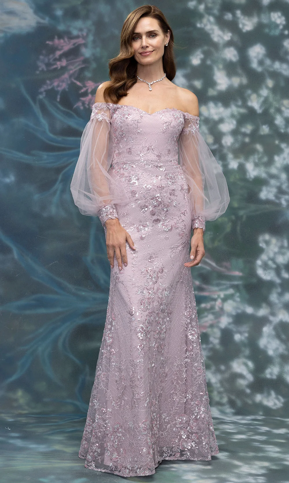 MGNY By Mori Lee 2070034 - Off Shoulder Sweetheart Embellished Gown