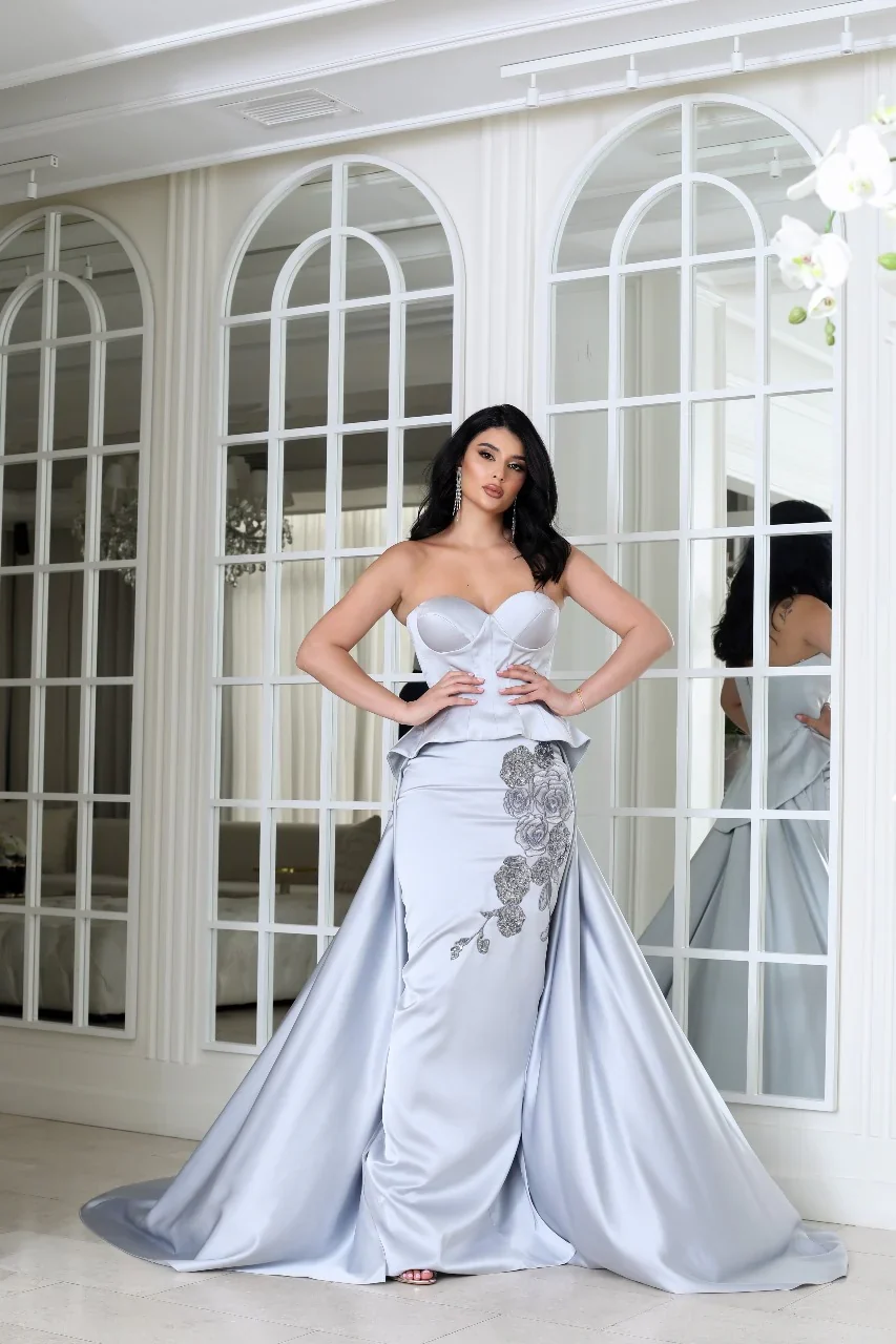 MNM Couture N0648 - Sweetheart Corset Evening Gown - Image 20