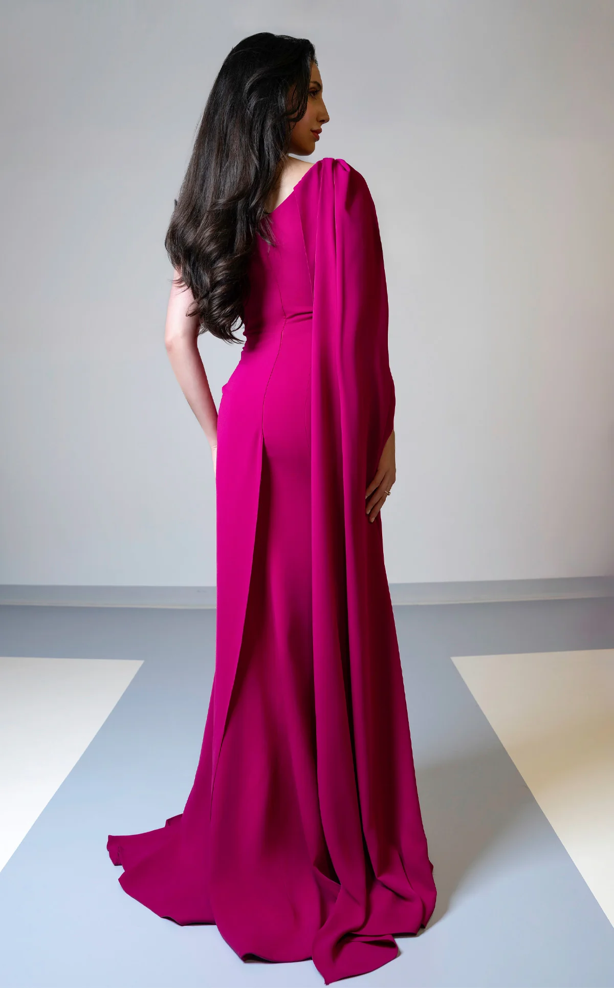 MNM Couture V02029 - Beaded High Slit Evening Gown - Image 6