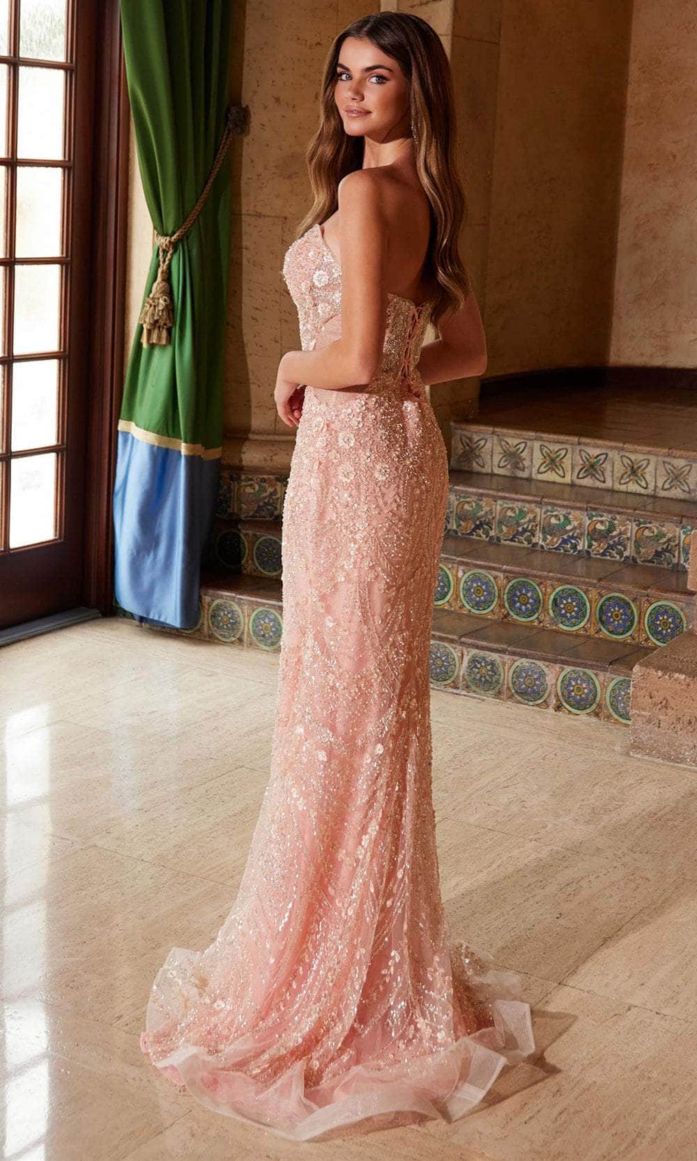 Nox Anabel C1599 - Glamorous Beaded Mermaid Gown - Image 2