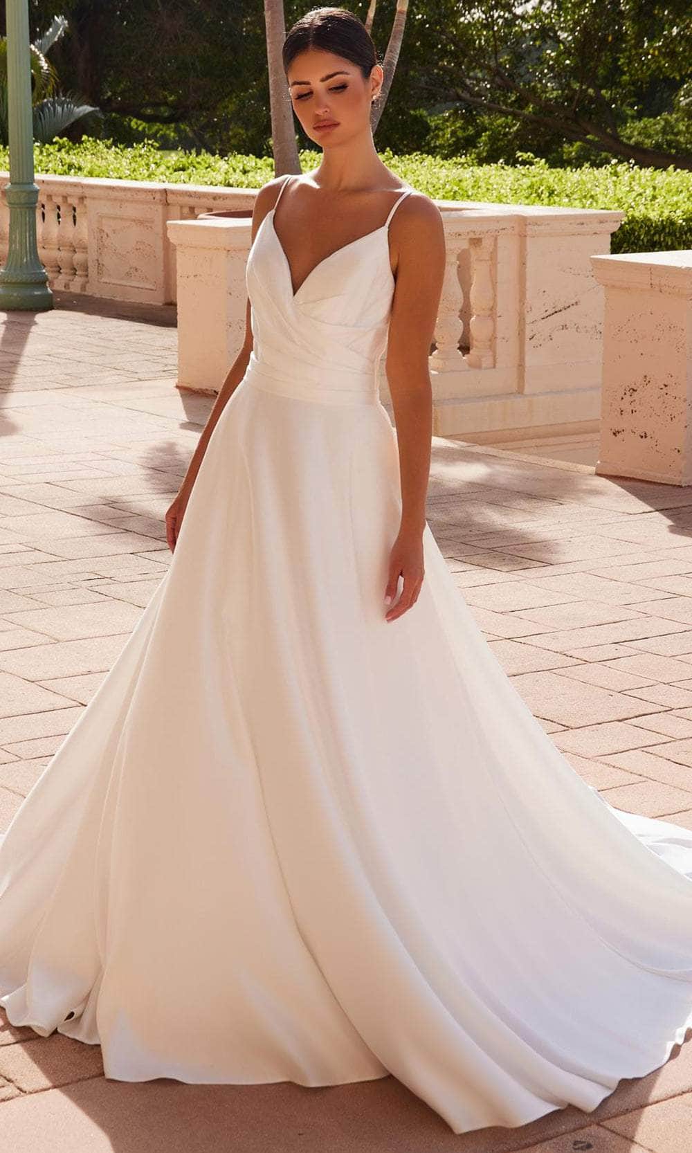 Nox Anabel JE1015 - Embroidered Trumpet Gown - Image 3