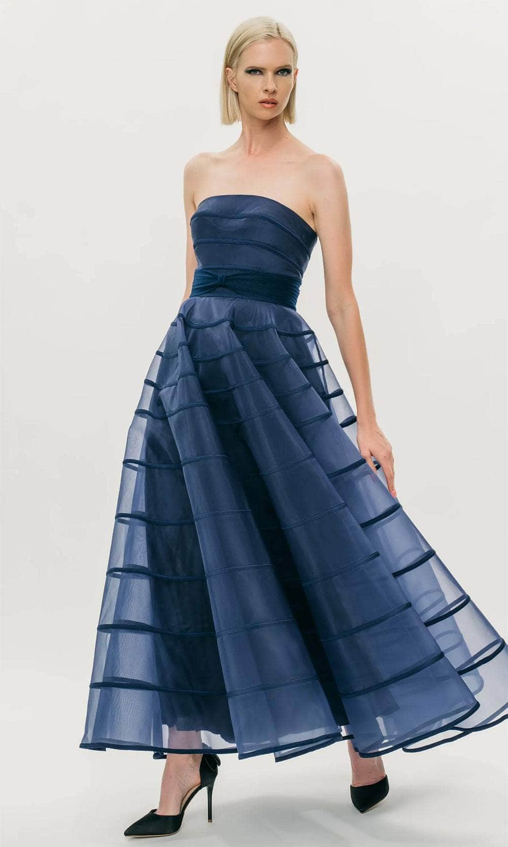 Park 108 M561 - Strapless A-Line Gown