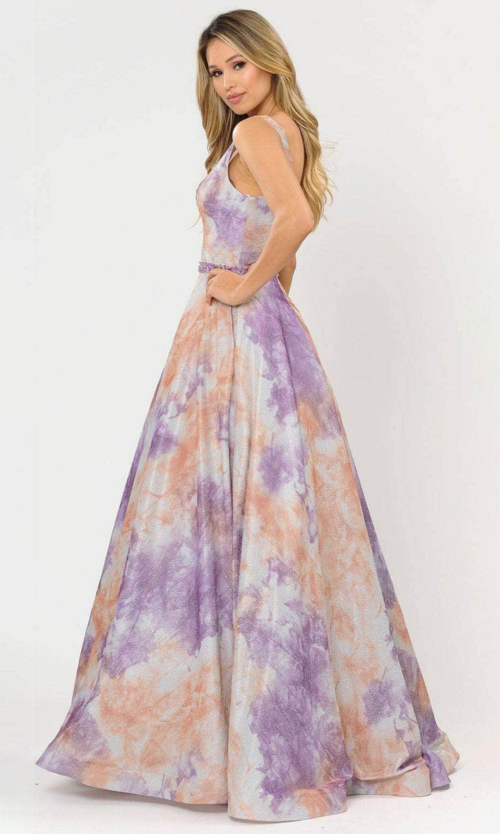 Poly USA 8346 - Two-Toned Glitter Dress - Image 3