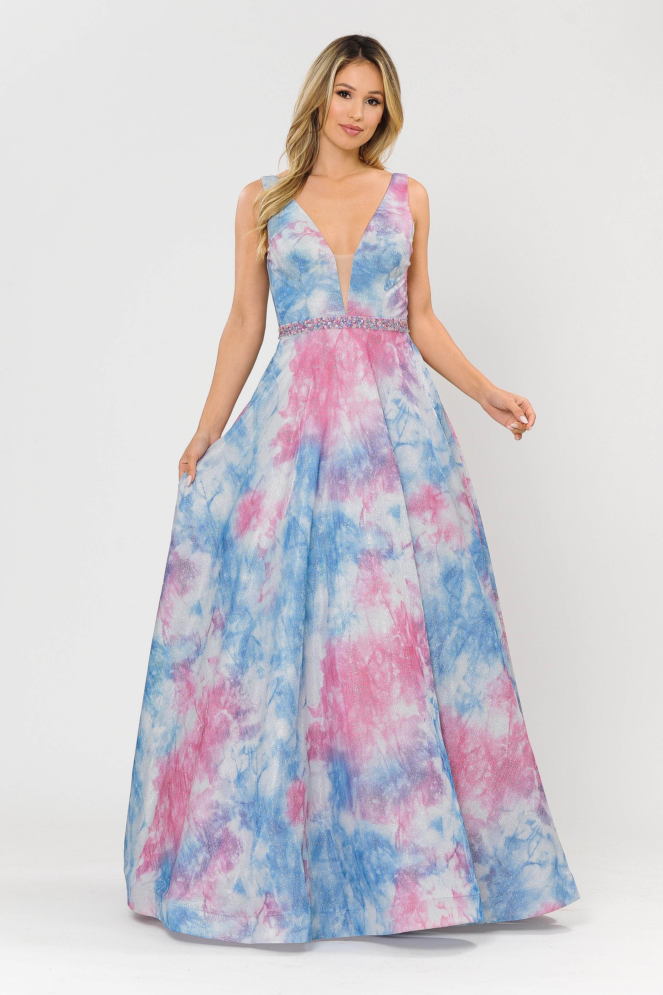 Poly USA 8346 - Two-Toned Glitter Dress - Image 5