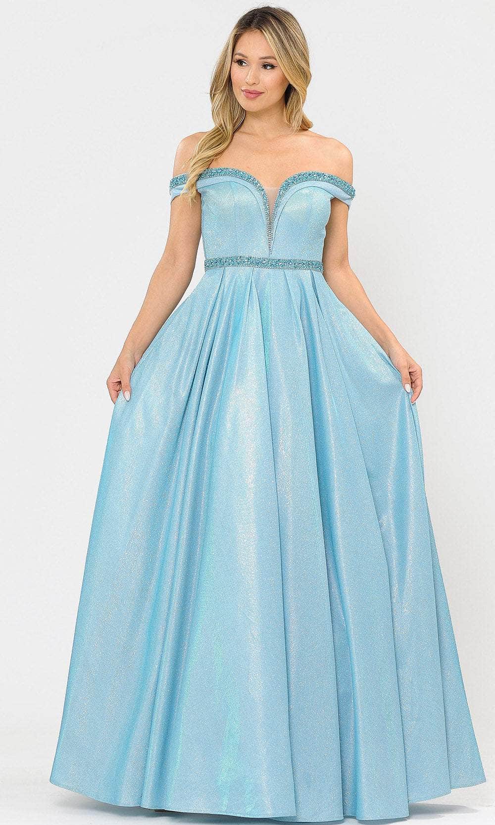 Poly USA 8664 - Off-Shoulder Sweetheart Gown