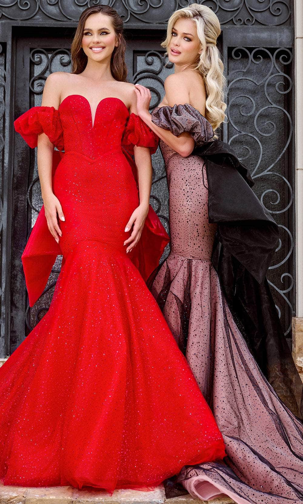 Portia and Scarlett PS24065 - Sweetheart Neck Trumpet Prom Dress - Image 11