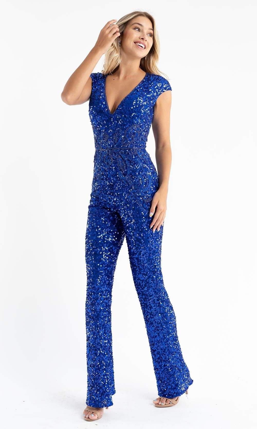 Primavera Couture 3775 - Sequin Jumpsuit - Image 12