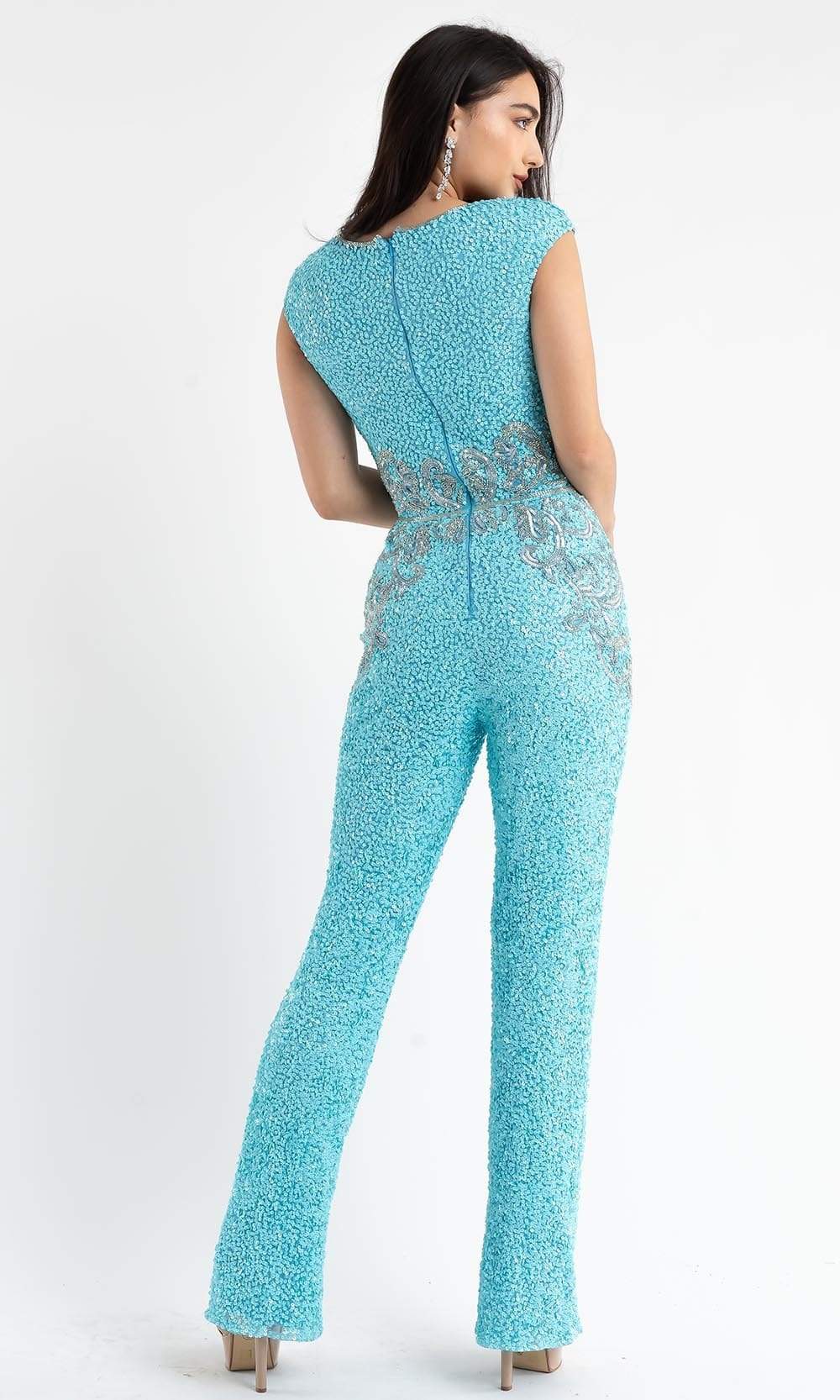 Primavera Couture 3775 - Sequin Jumpsuit - Image 20
