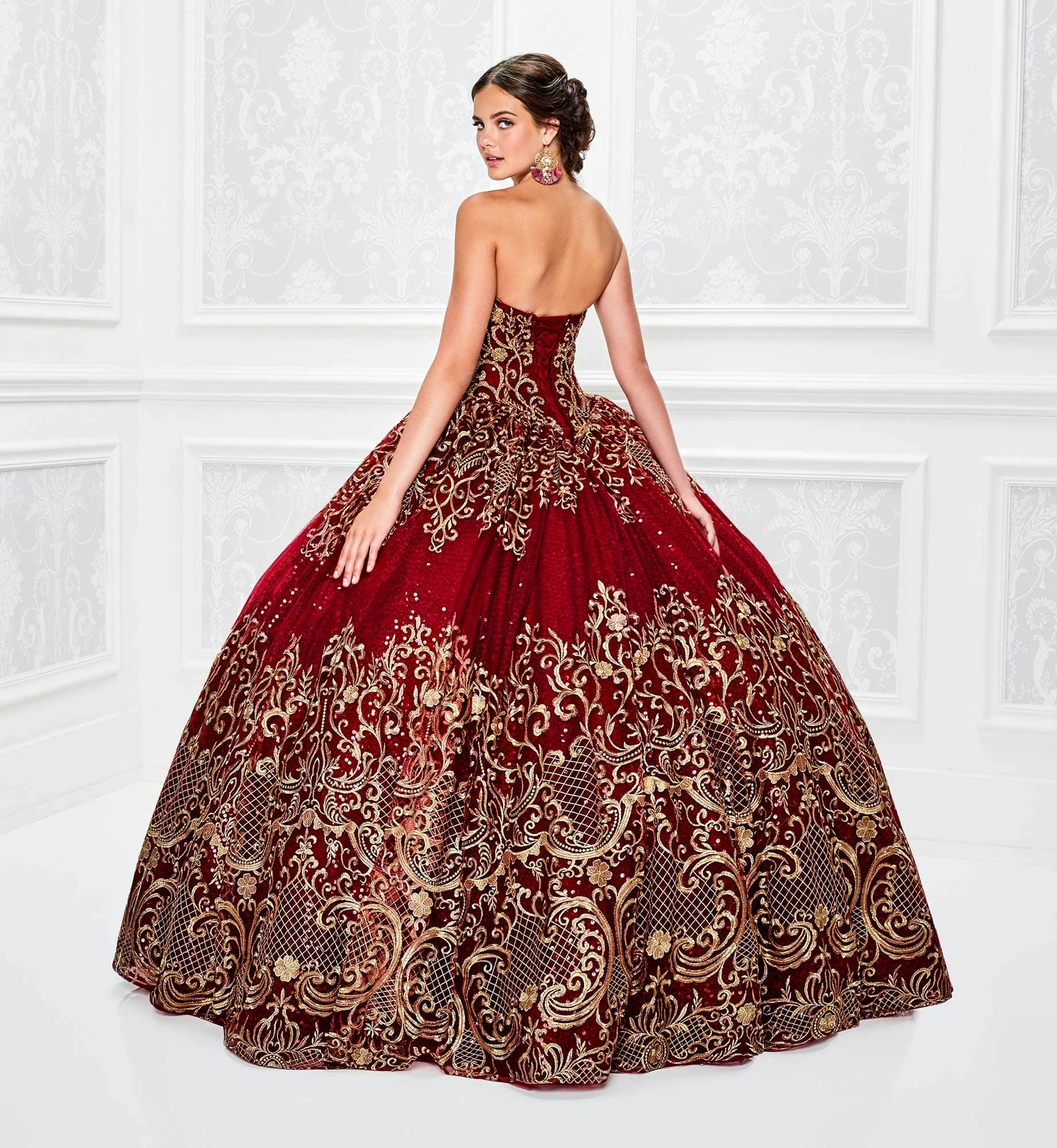 Princesa by Ariana Vara PR11945 - Strapless Sweetheart Ball Gown - Image 5