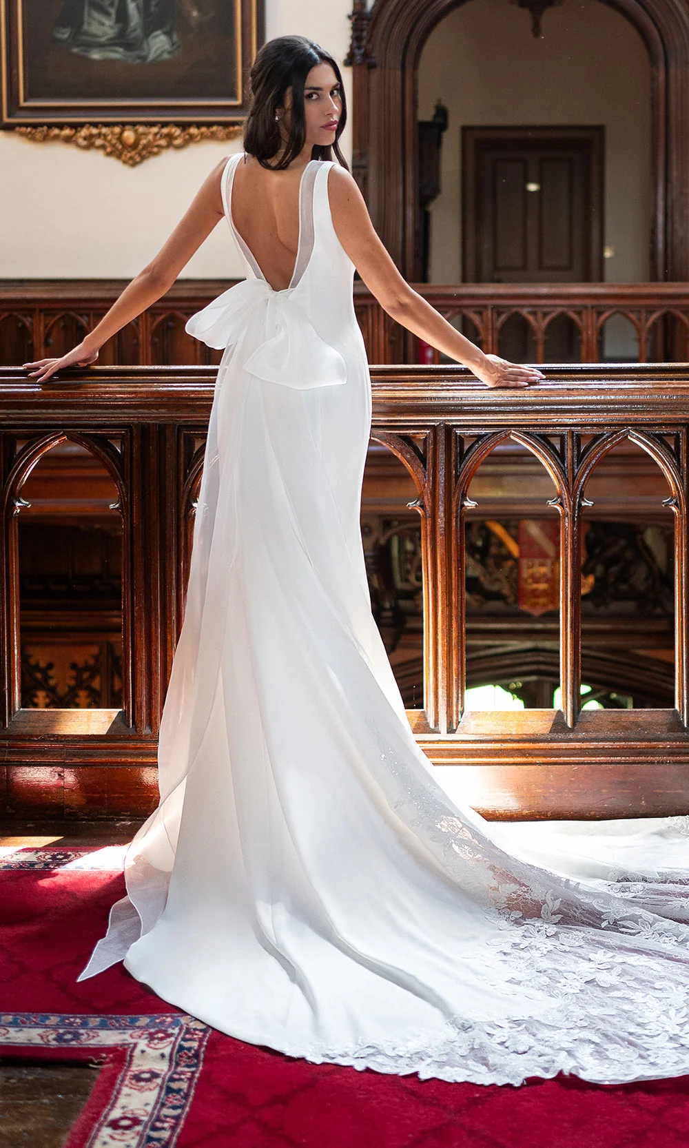 Rachel Allan RB4232 - Modern Structured Bridal Mermaid Dress - Image 3