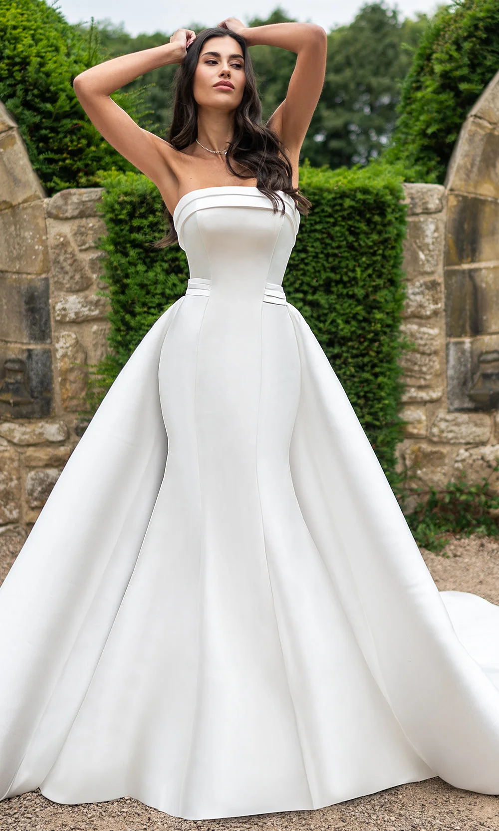 Rachel Allan RB4240 - Classic Strapless Wedding Dress - Image 6