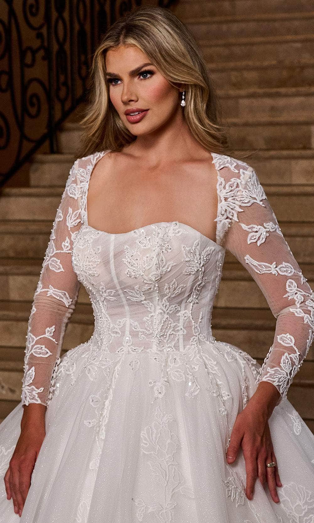 Rachel Allan RB6161 - Sweetheart Neckline Embroidered Ballgown - Image 6