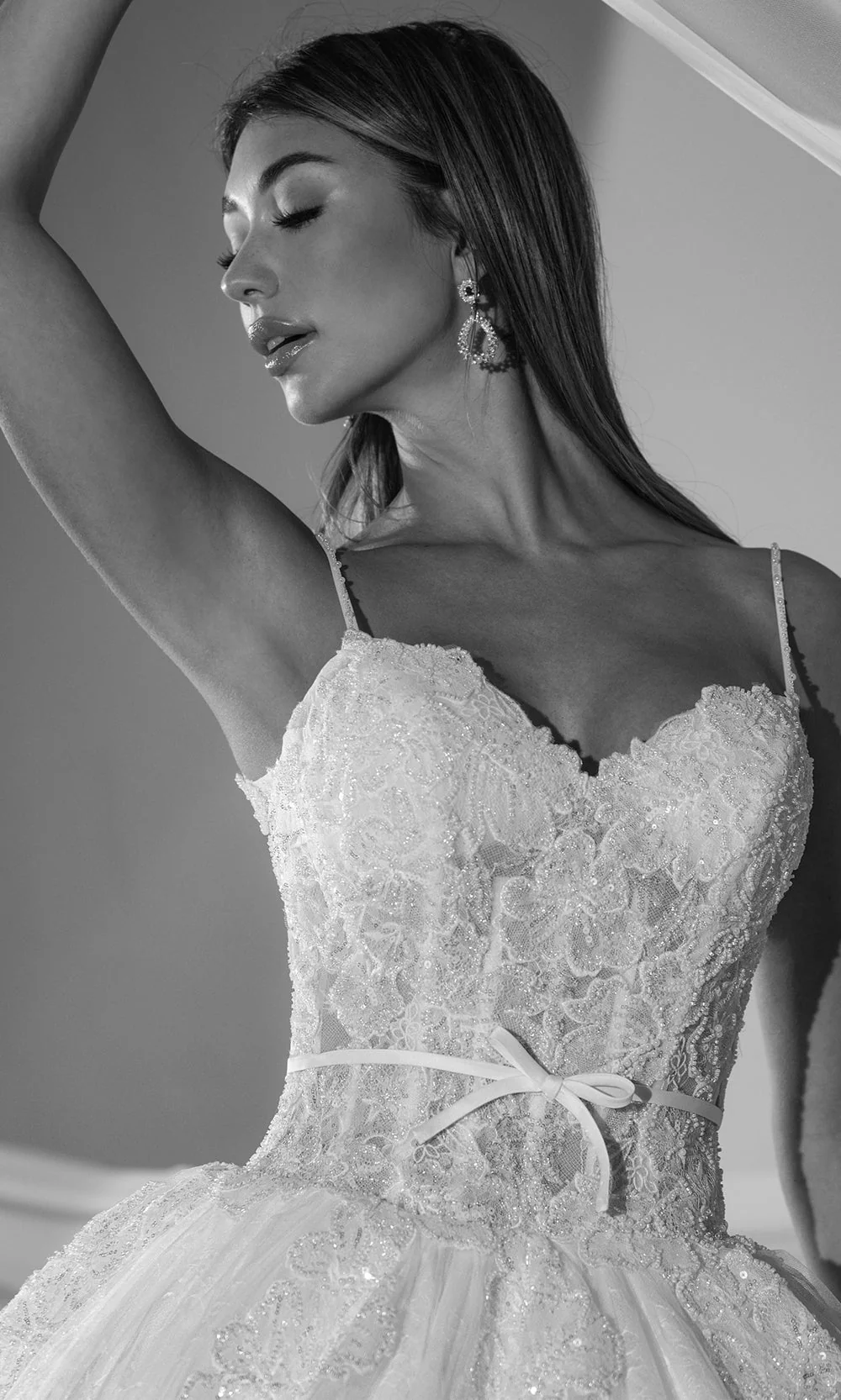 Rachel Allan RB6176 - Floral Lace Sweetheart Ballgown - Image 4