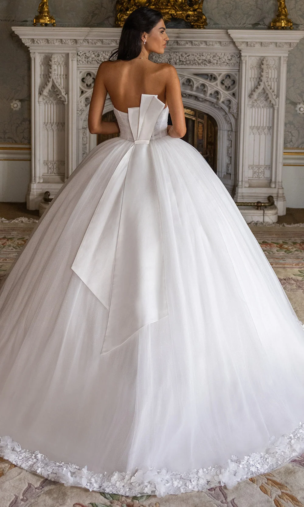 Rachel Allan RB6194 - Corset Bodice Tulle Ball Gown - Image 2